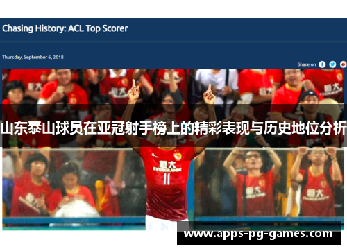 山东泰山球员在亚冠射手榜上的精彩表现与历史地位分析